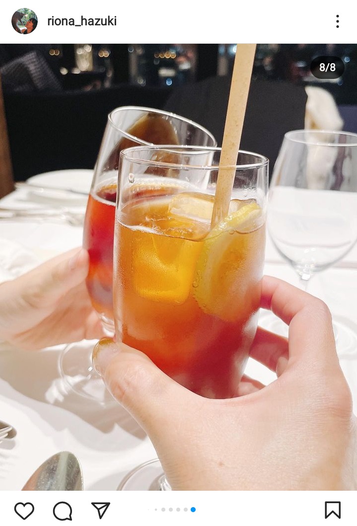 葉月里緒奈のインスタグラムより