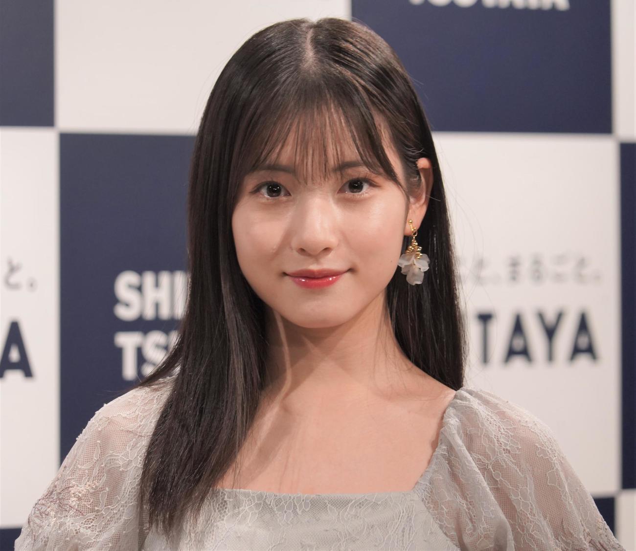 3冊目写真集「18’s Vacation」の発売記念イベントを行ったモーニング娘。’22北川莉央（撮影・佐藤成）
