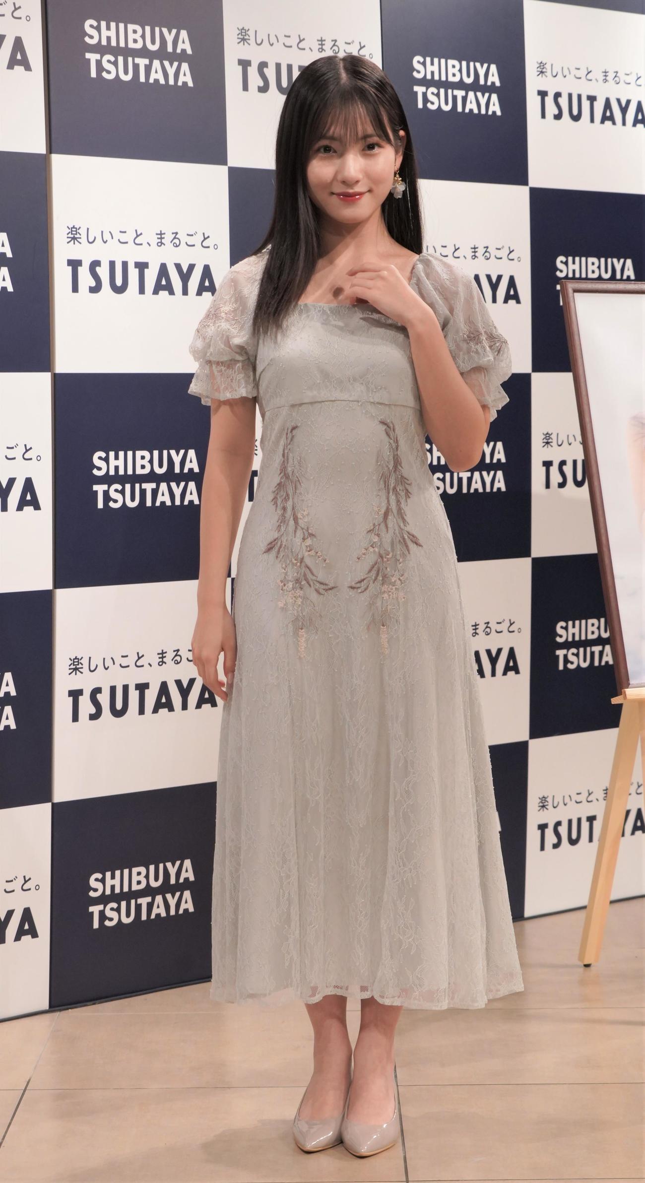 3冊目写真集「18’s Vacation」の発売記念イベントを行ったモーニング娘。’22北川莉央（撮影・佐藤成）