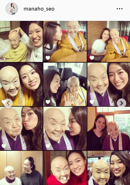 瀬尾まなほさんのインスタグラムより