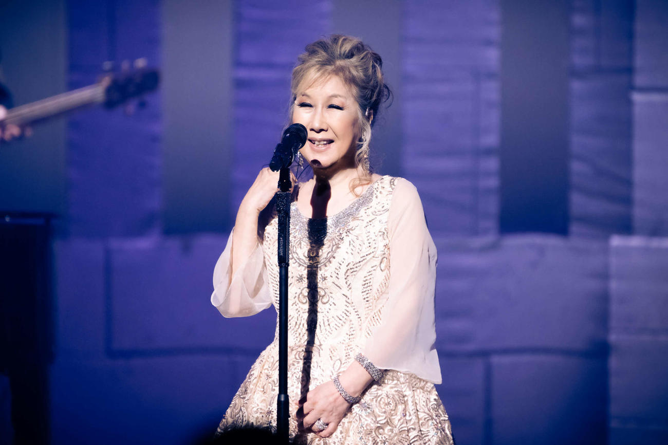 最後となる全国ツアーの東京公演を行った高橋真梨子