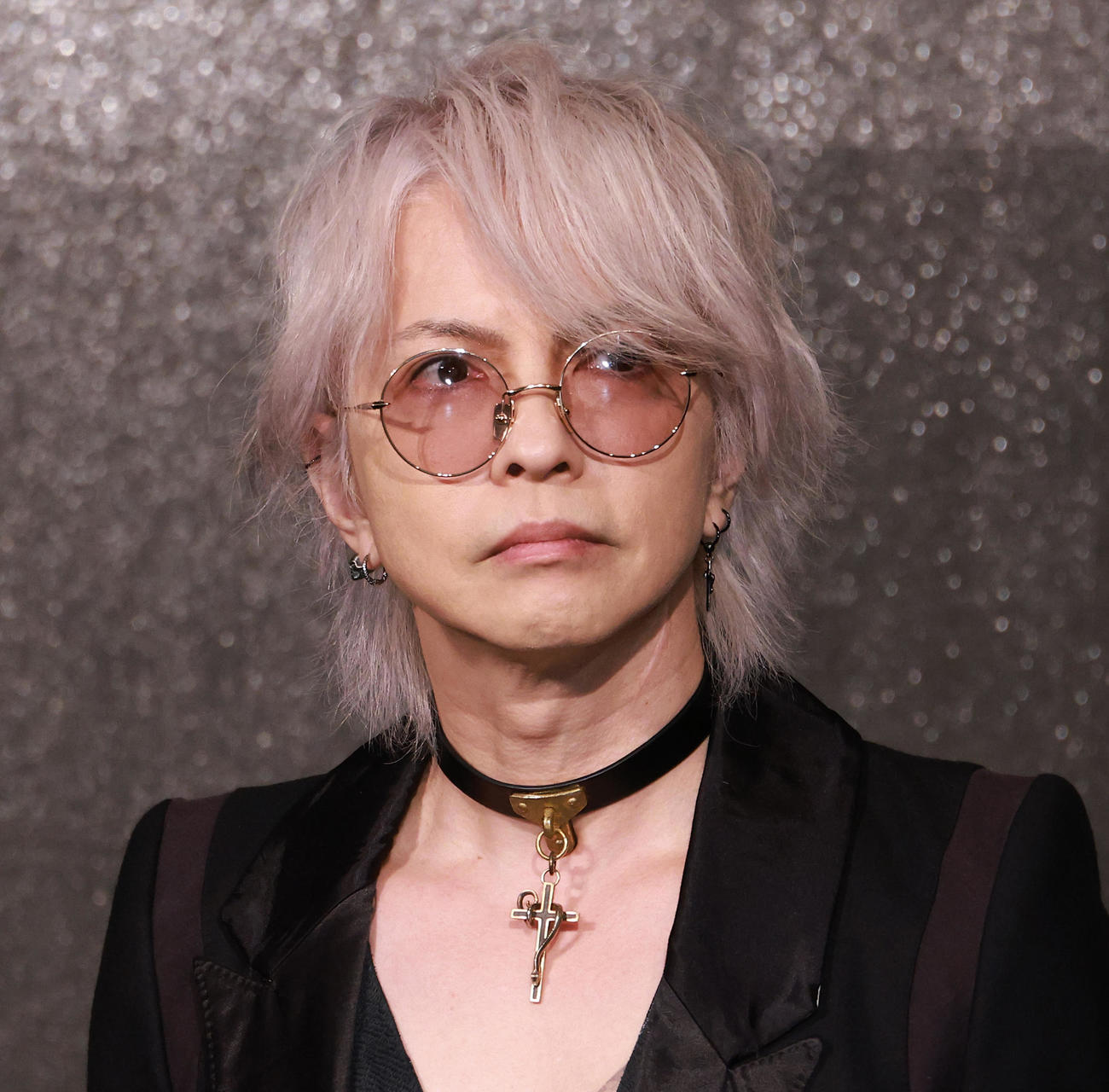 「THE LAST ROCKSTARS」の発表会見を行ったHYDE（撮影・中島郁夫）