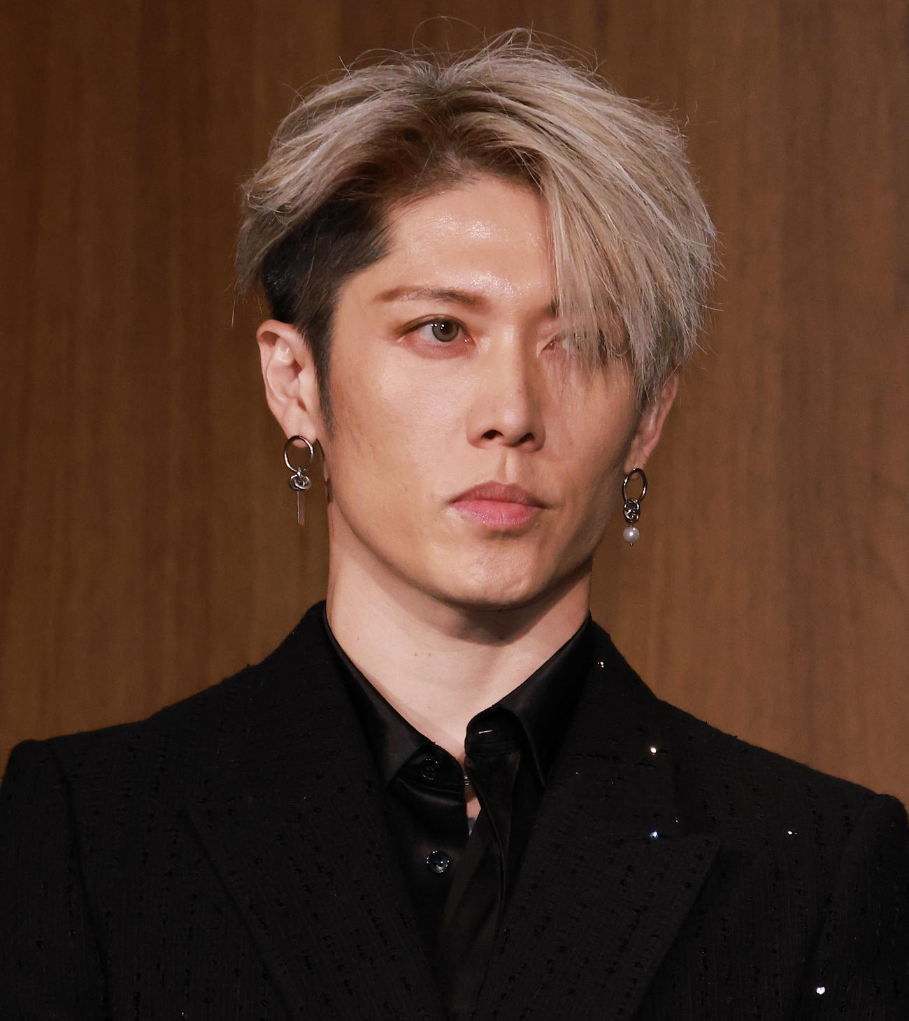「THE LAST ROCKSTARS」の発表会見を行ったMIYAVI（撮影・中島郁夫）