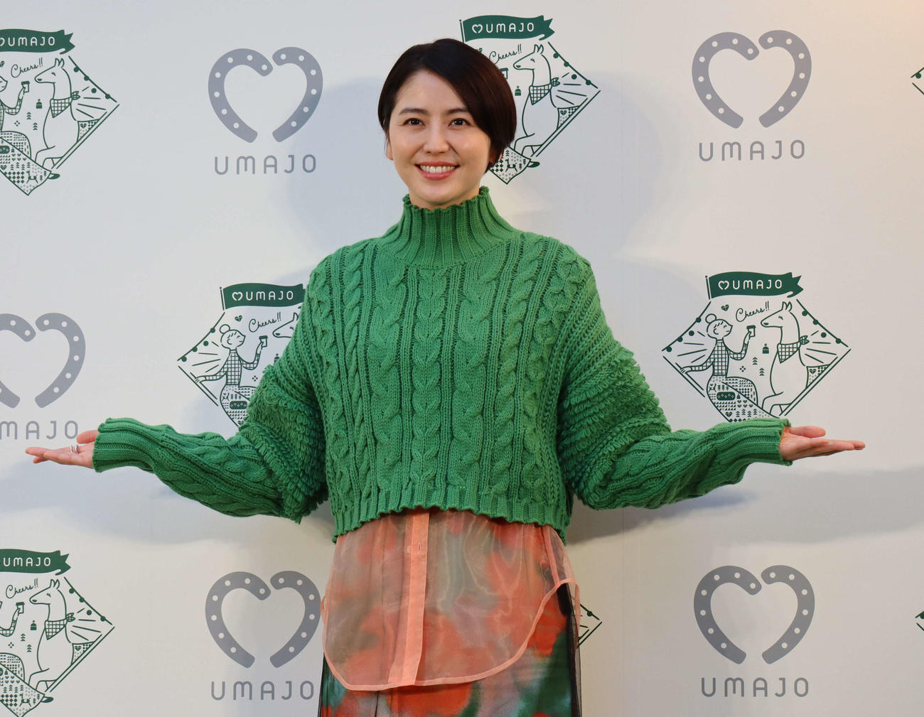 イベント「UMAJOピクニックパーク」に出席した長澤まさみ
