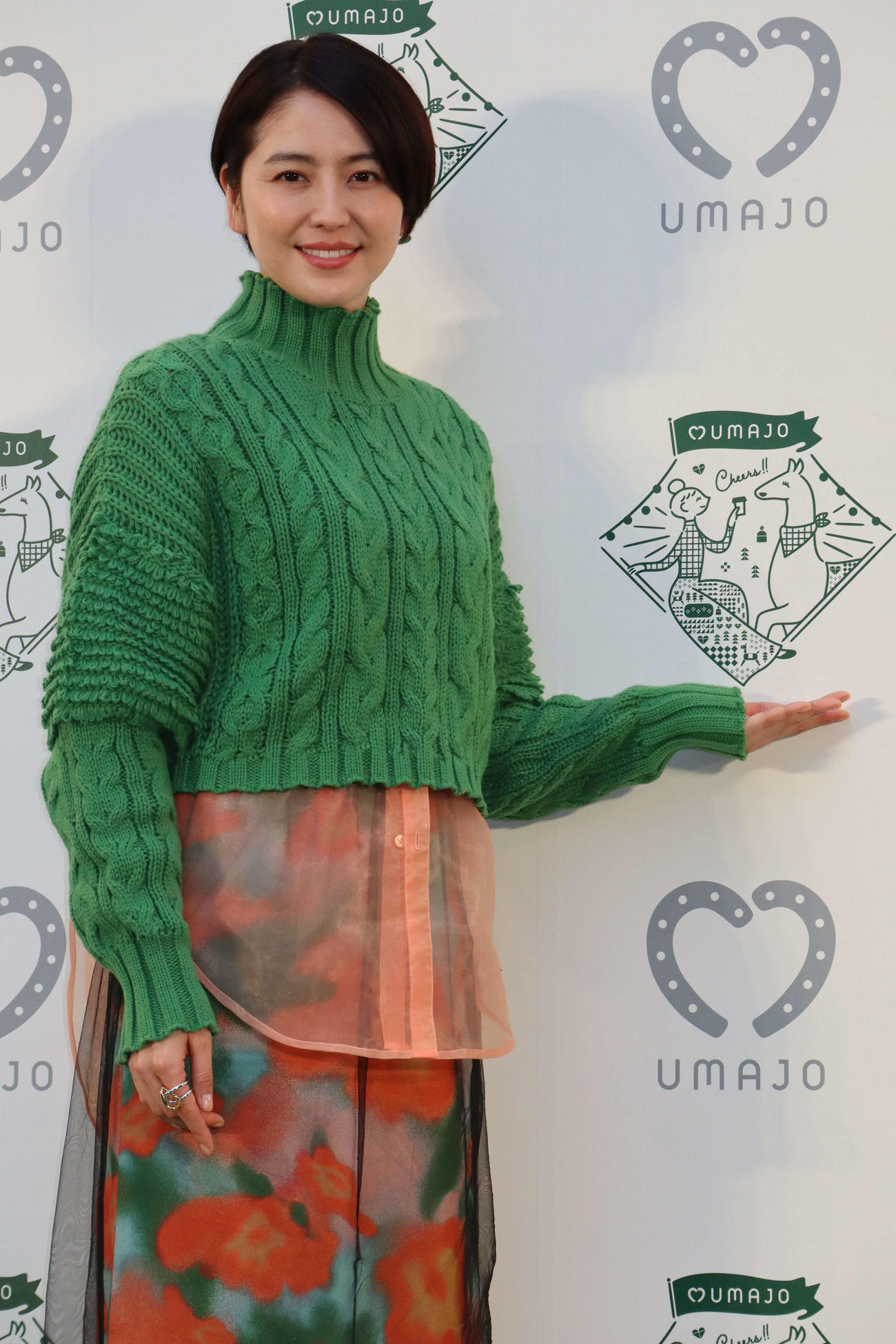イベント「UMAJOピクニックパーク」に出席した長澤まさみ