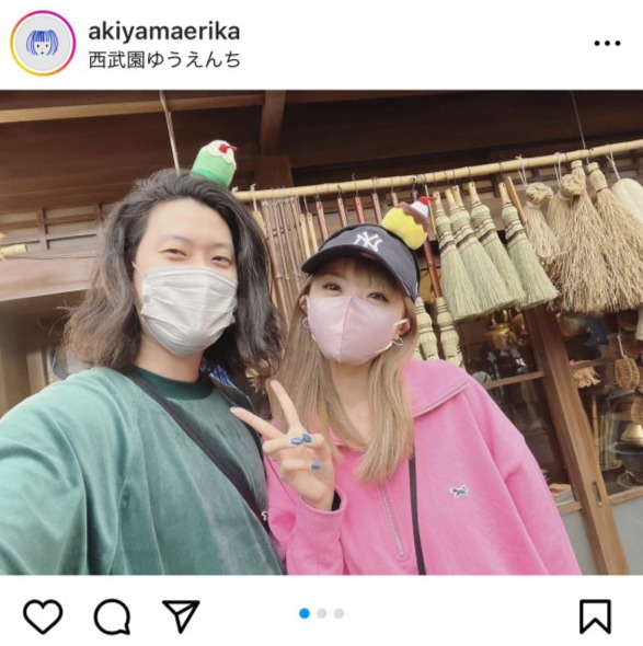 秋山衣梨佳さんのインスタグラムより