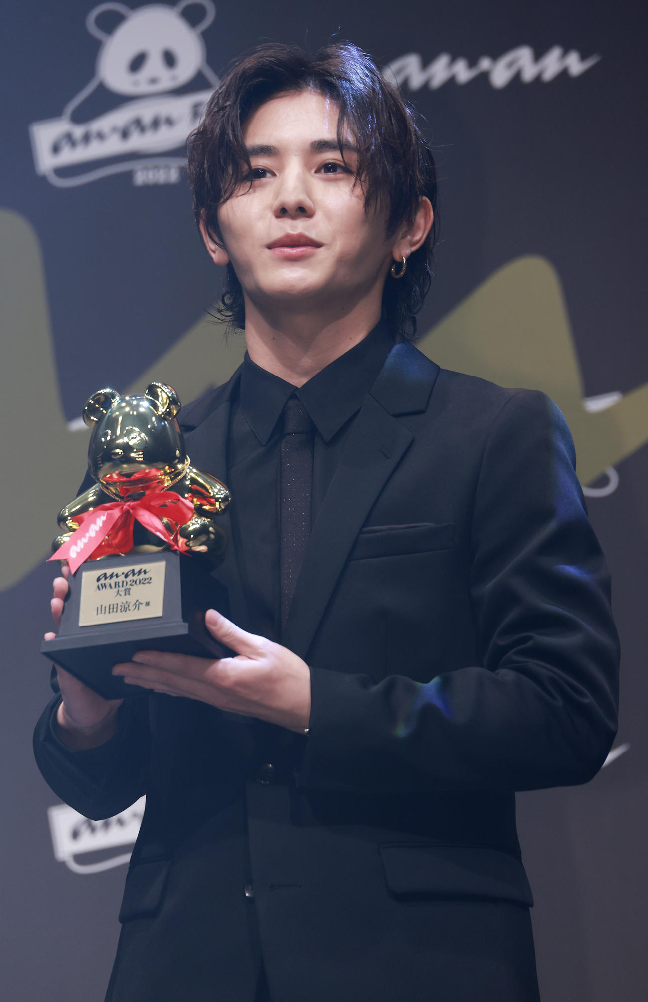 anan AWARD 2022大賞を受賞した山田涼介（撮影・中島郁夫）