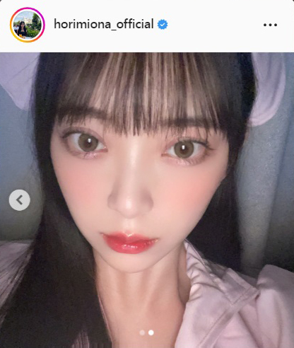 堀未央奈のインスタグラムより