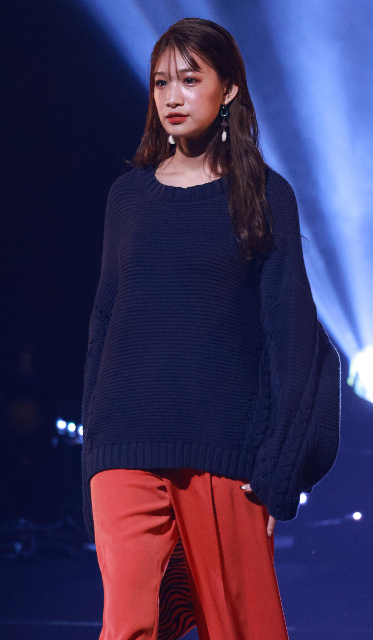 「TGC teen 2022 Tokyo supported by Up－T」に出演した斉藤らな（撮影・中島郁夫）