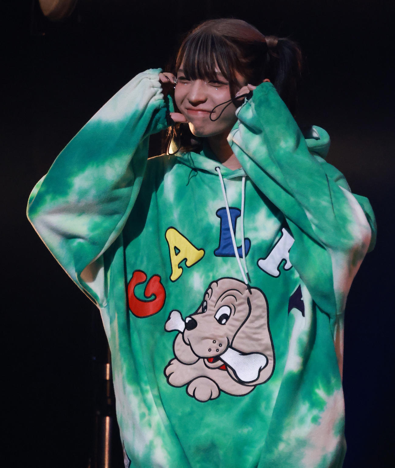 「TGC teen 2022 Tokyo supported by Up－T」に出演したぎんしゃむ（撮影・中島郁夫）