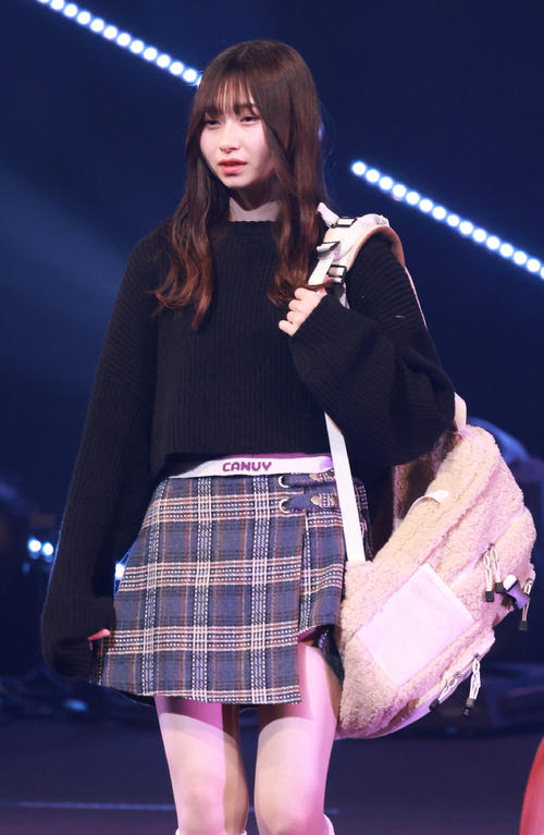 「TGC teen 2022 Tokyo supported by Up－T」に出演したみくち（撮影・中島郁夫）