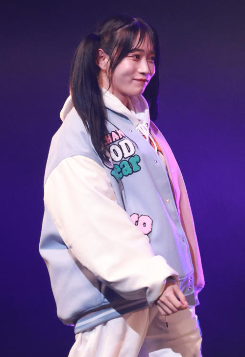 「TGC teen 2022 Tokyo supported by Up－T」に出演したぷうたん（撮影・中島郁夫）