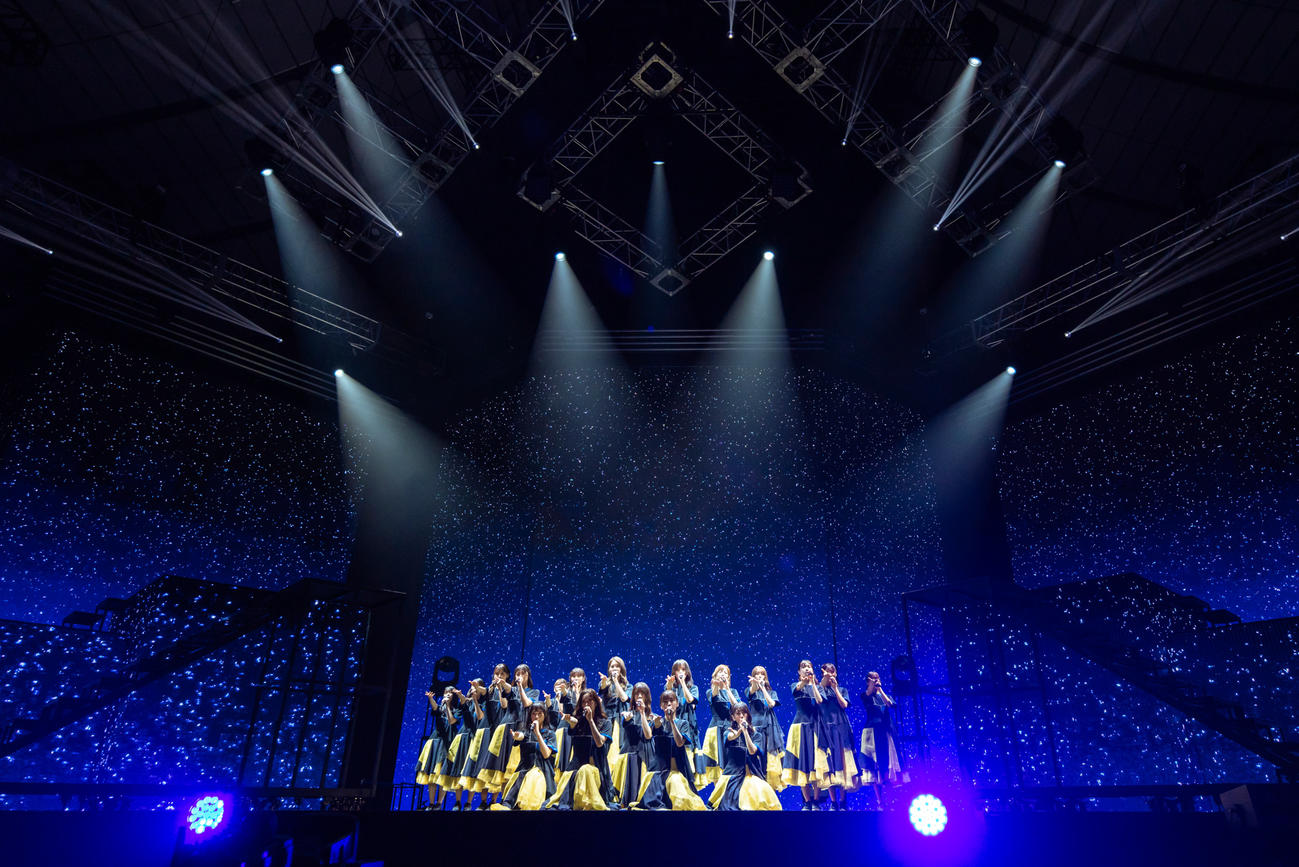 全国ツアーの千秋楽を迎えた日向坂46（撮影・上山陽介）
