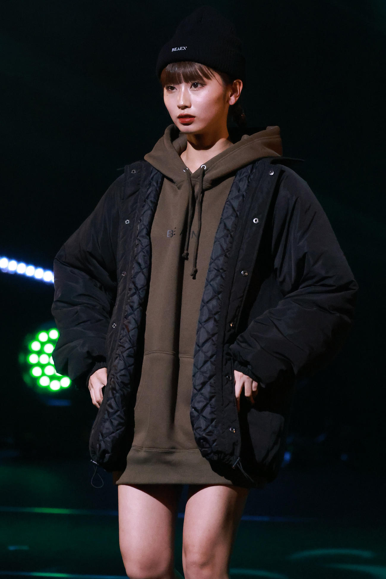 「TGC teen 2022 Tokyo supported by Up－T」に出演した三浦寿莉（撮影・中島郁夫）
