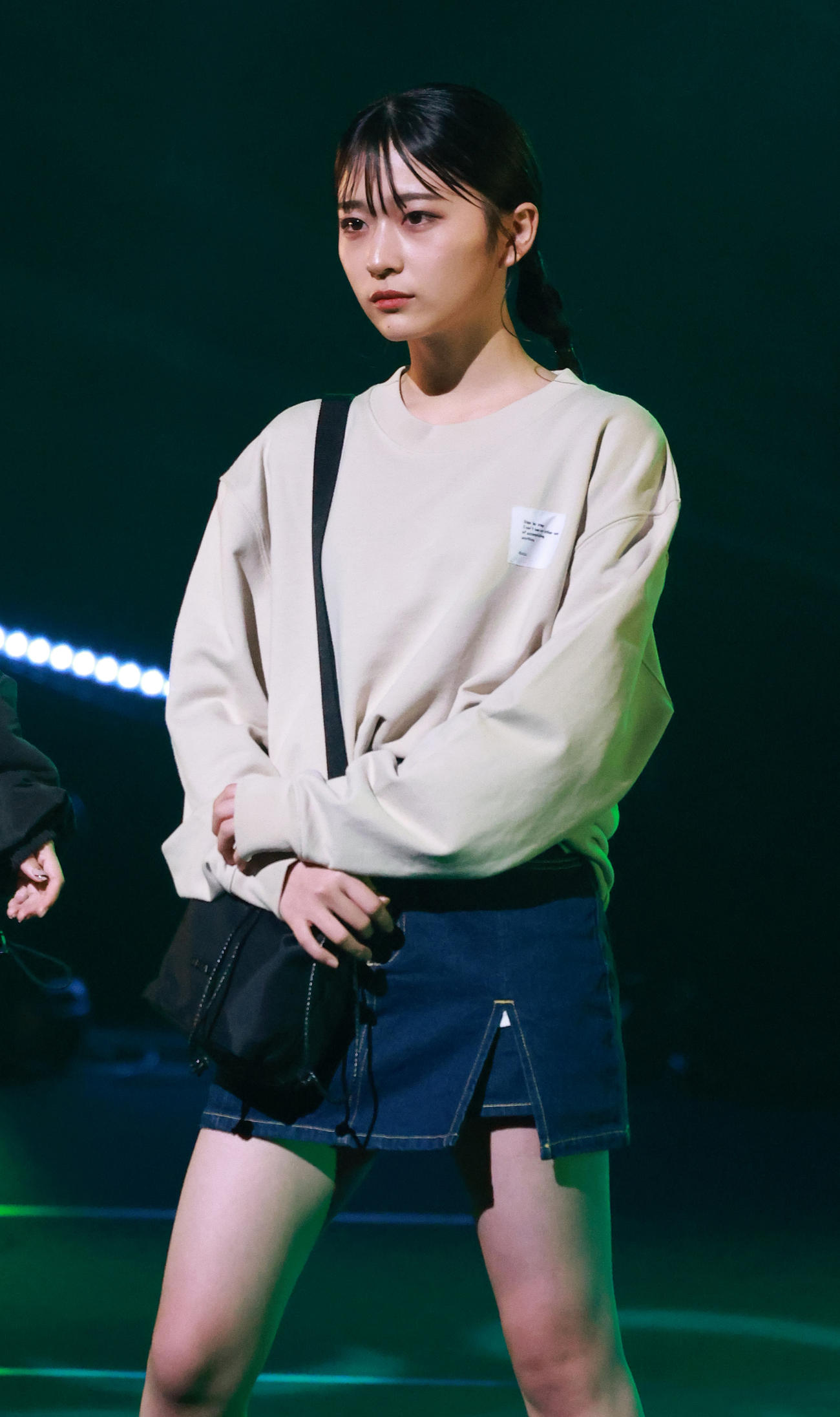 「TGC teen 2022 Tokyo supported by Up－T」に出演した田口音羽（撮影・中島郁夫）