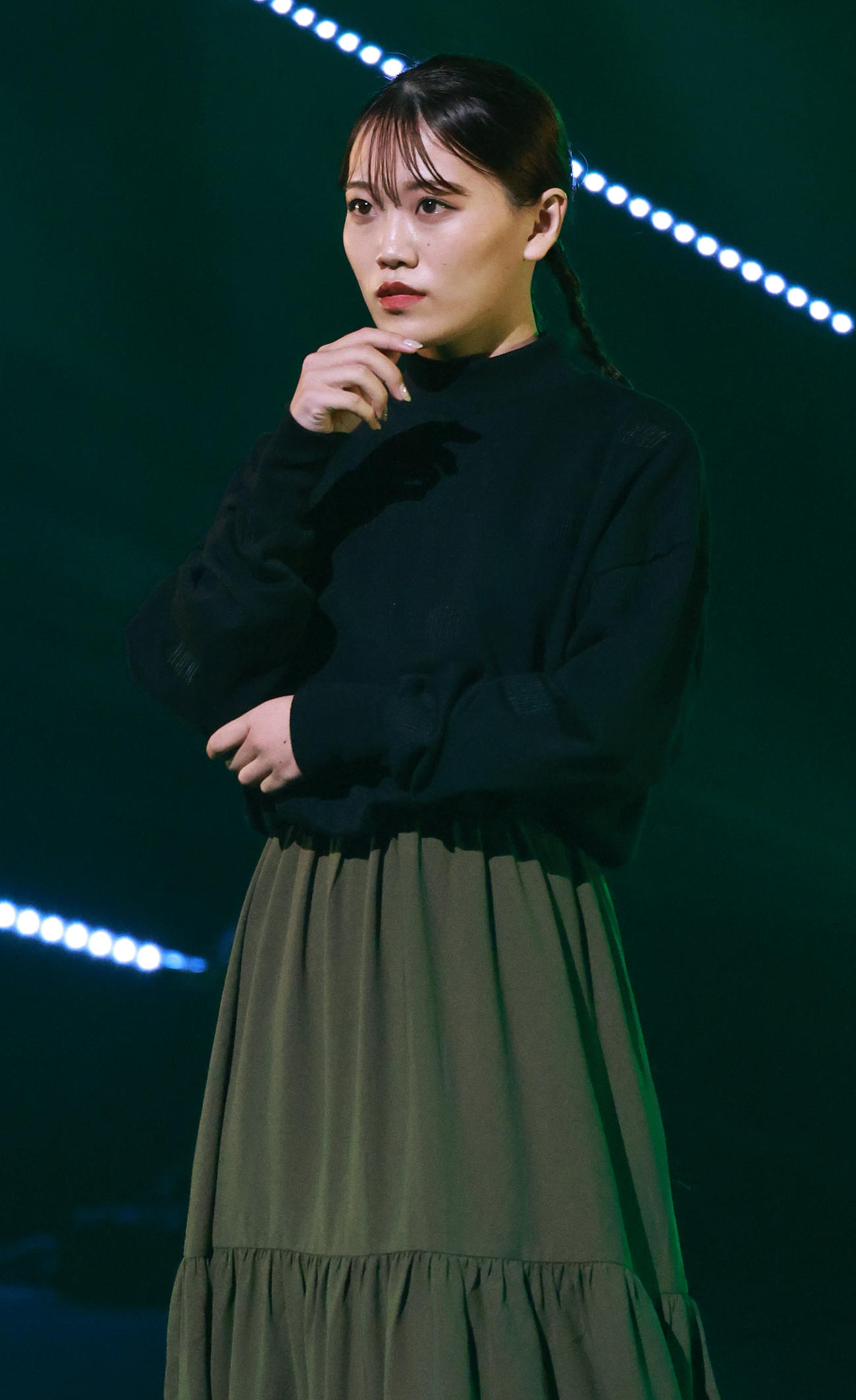 「TGC teen 2022 Tokyo supported by Up－T」に出演した横山舞（撮影・中島郁夫）