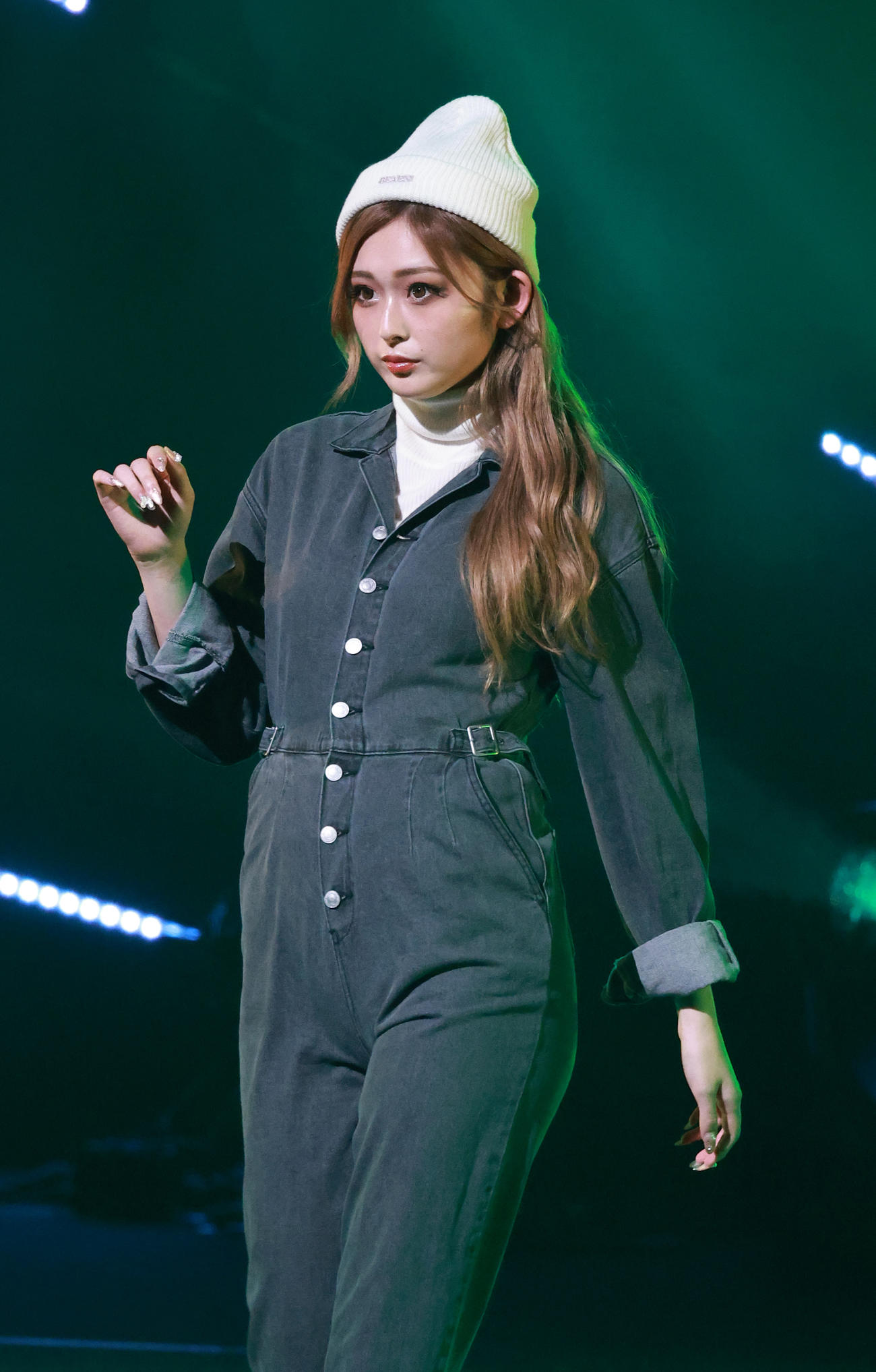 「TGC teen 2022 Tokyo supported by Up－T」に出演したゆうちゃみ（撮影・中島郁夫）