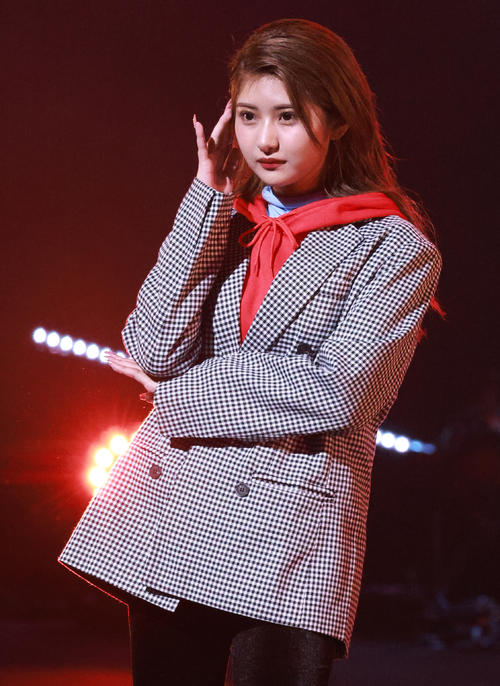 「TGC teen 2022 Tokyo supported by Up－T」に出演した横田未来（撮影・中島郁夫）