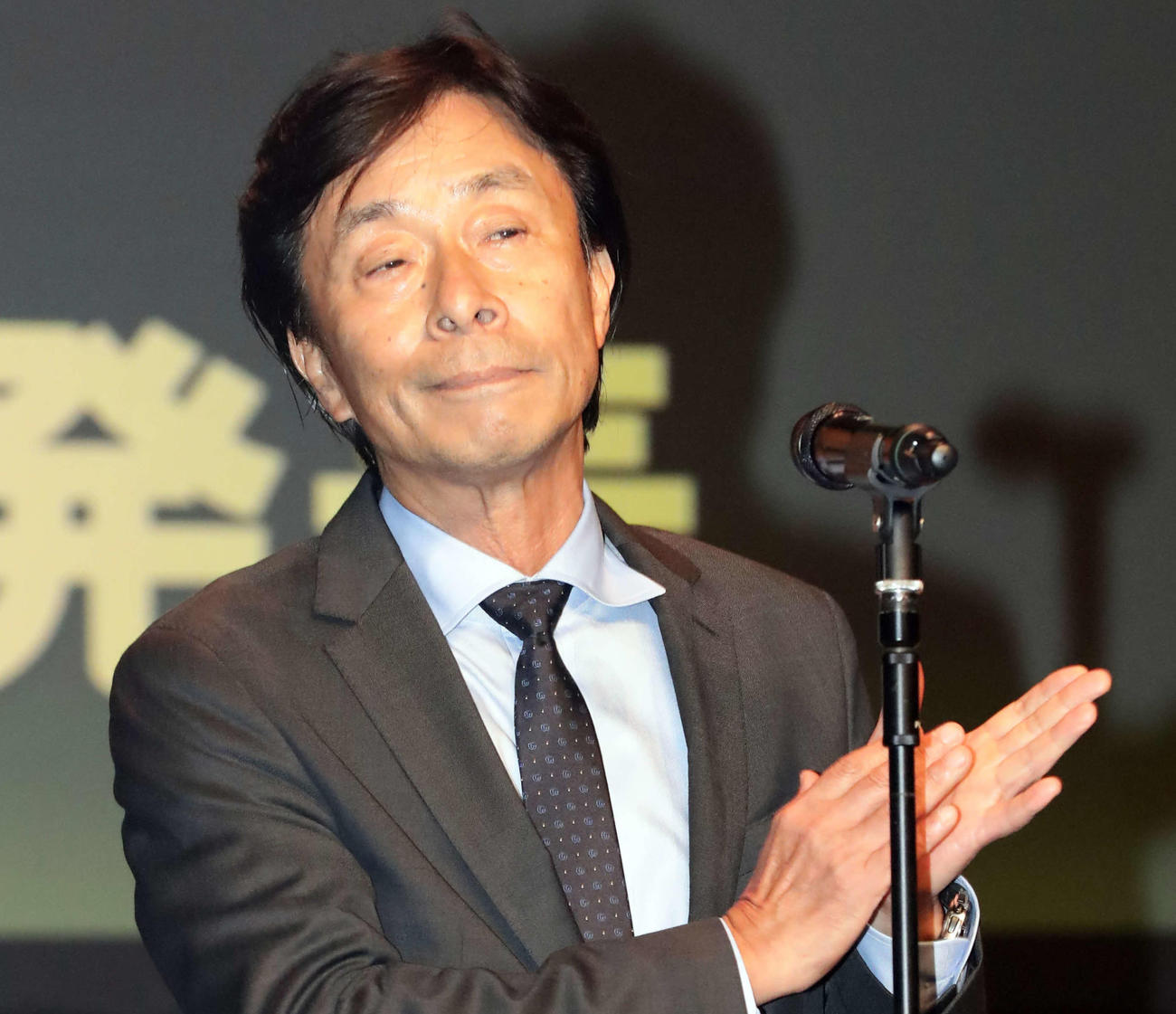 フジテレビの港浩一社長（2022年10月撮影）