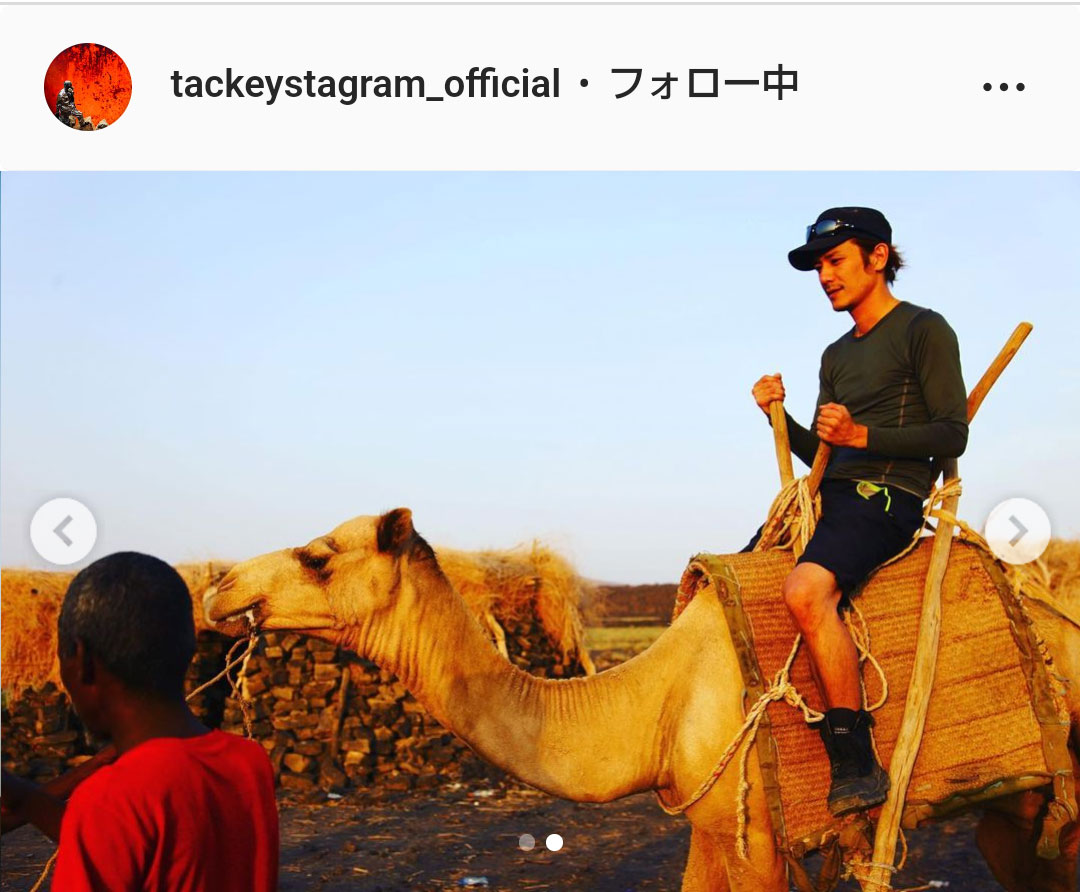 滝沢秀明氏のインスタグラムより