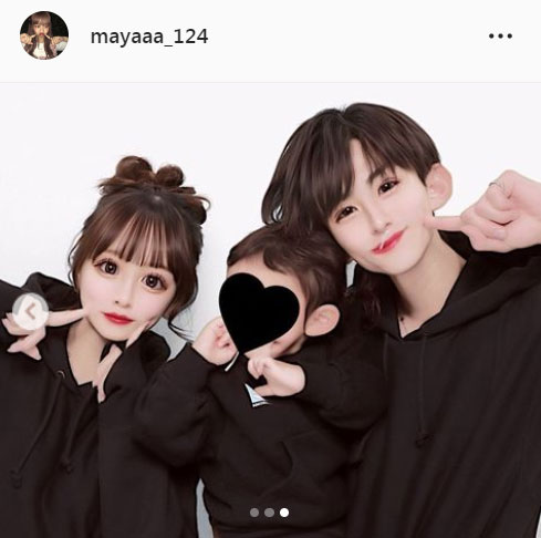 重川茉弥のインスタグラムより