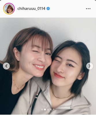 新山千春インスタグラムより