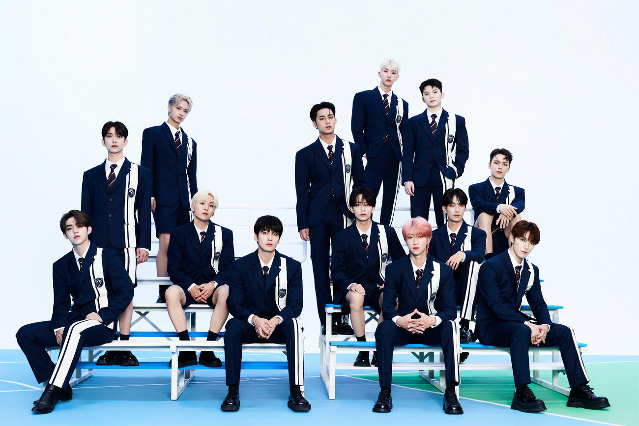 オリコン週間アルバムランキング1位を獲得したSEVENTEEN（C）PLEDIS Entertainment