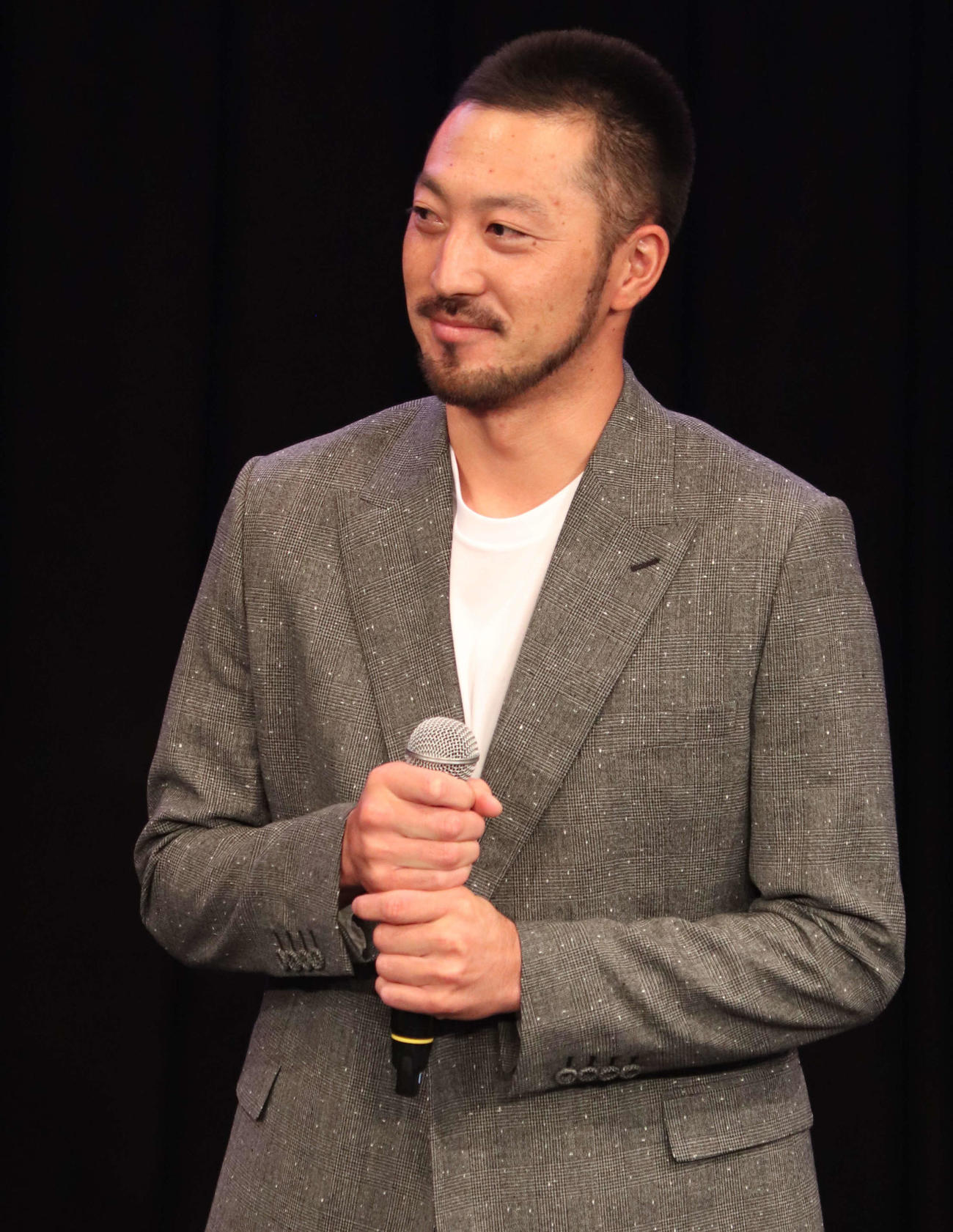 「だってカープが好きなんだもん～カープファンじゃなくたって楽しいじゃないかSP～」に登壇した、広島菊池涼介内野手（撮影・加藤理沙）
