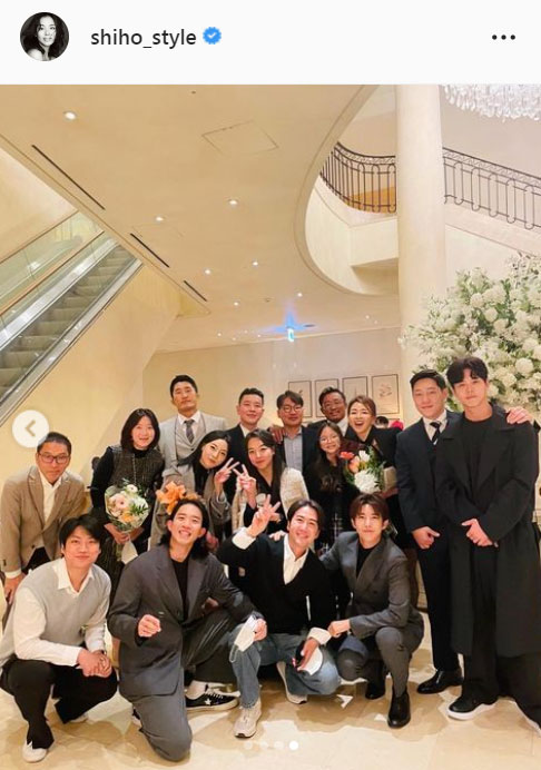 SHIHOのインスタグラムより