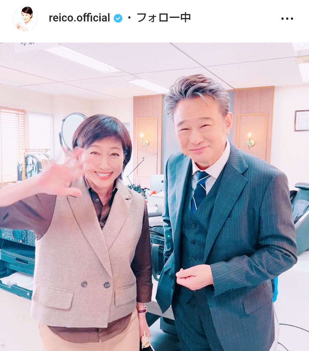 高島礼子のインスタグラムより