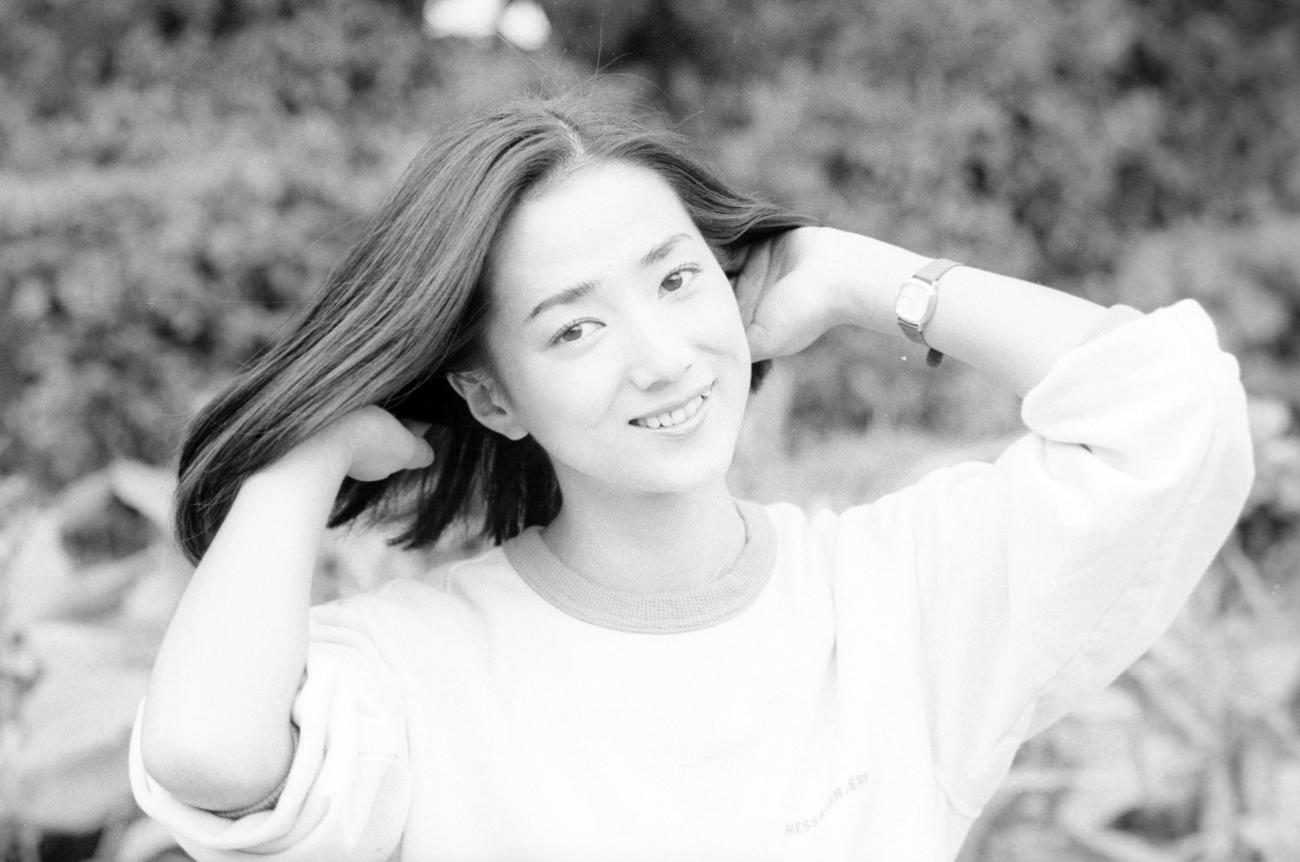 松原千明さん（1982年9月撮影）