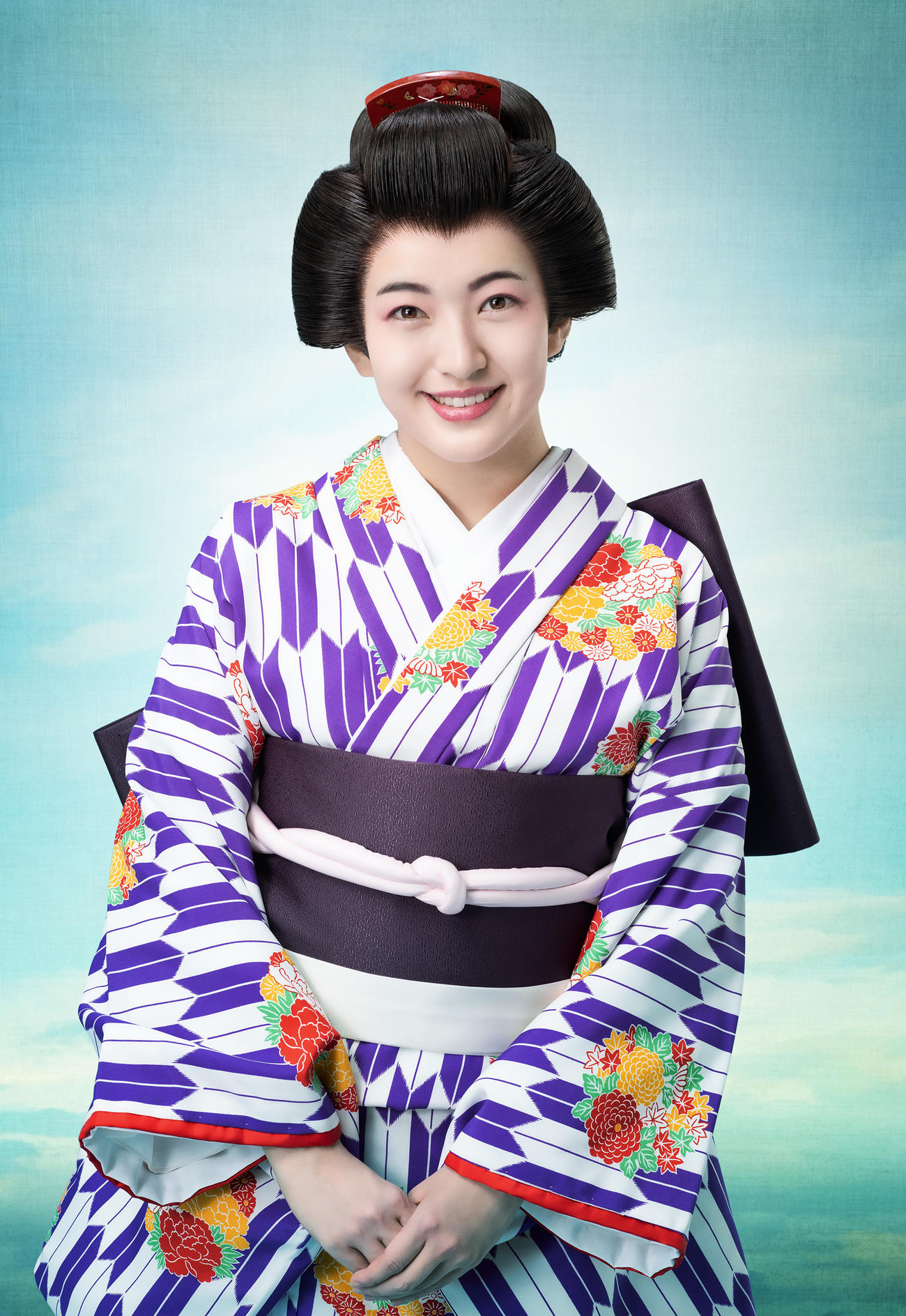 明治座舞台「大逆転！大江戸桜誉賑」に出演が決まった田島芽瑠