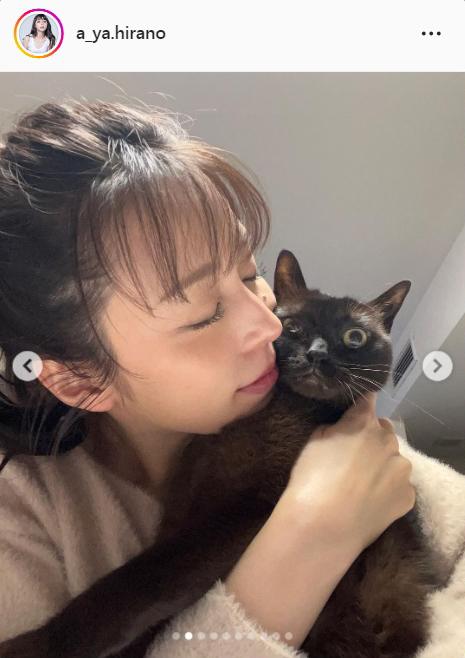 平野綾のインスタグラムより