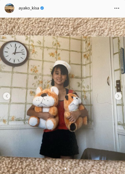 木佐彩子のインスタグラムより