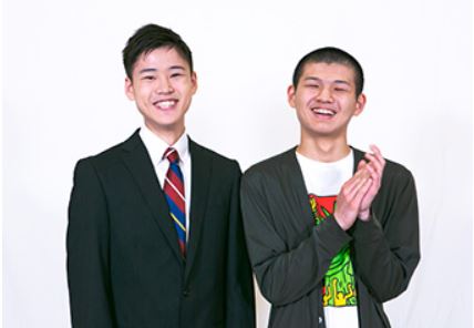 しめじ寺本大樹さん（左）と寺本太朗（人力舎ホームページから）
