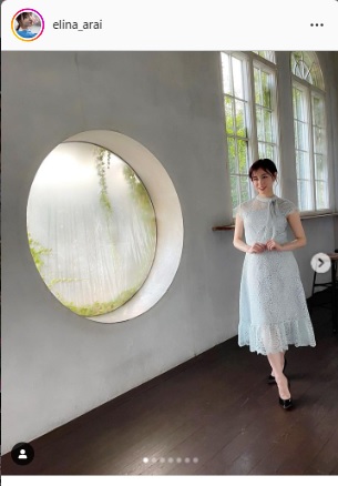 新井恵理那インスタグラムより