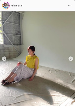 新井恵理那インスタグラムより