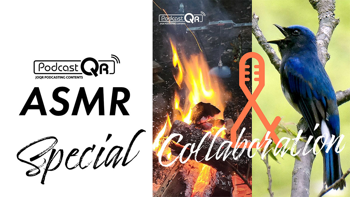 文化放送が配信する「たき火＆小鳥の鳴き声
1hour Mix : Relaxing Crackling Fire＆Birds Sounds（文化放送ASMR特番・朝の小鳥コラボ企画）」