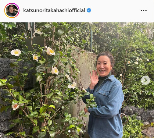 高橋克典のインスタグラムより