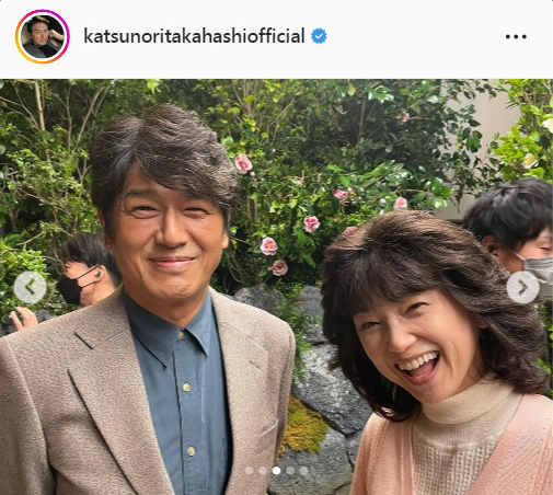 高橋克典のインスタグラムより