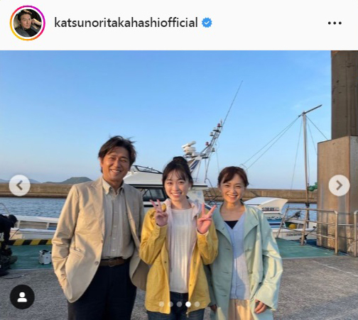 高橋克典のインスタグラムより