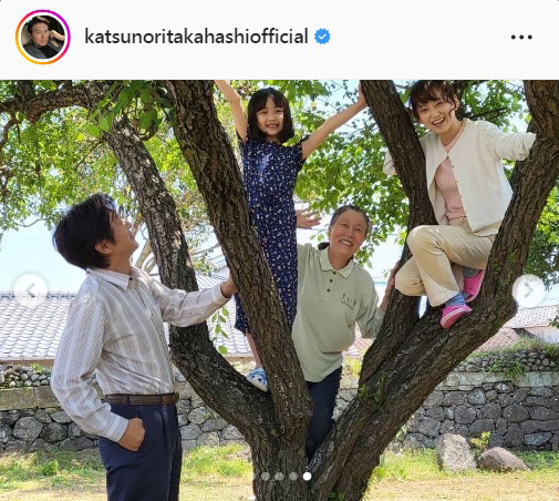 高橋克典のインスタグラムより