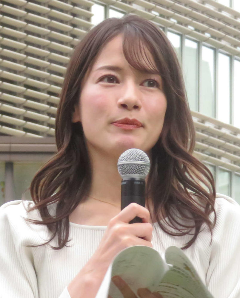 宇内梨沙アナウンサー（2022年10月16日撮影）
