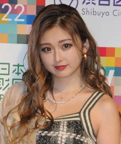 モデルでタレントのゆうちゃみこと古川優奈