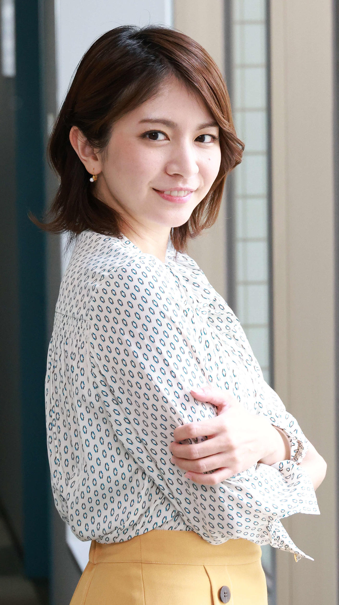 千葉真由佳アナウンサー（2022年10月19日撮影）
