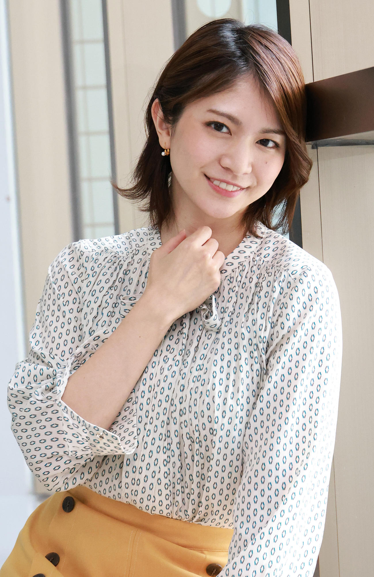 千葉真由佳アナウンサー（2022年10月19日撮影）