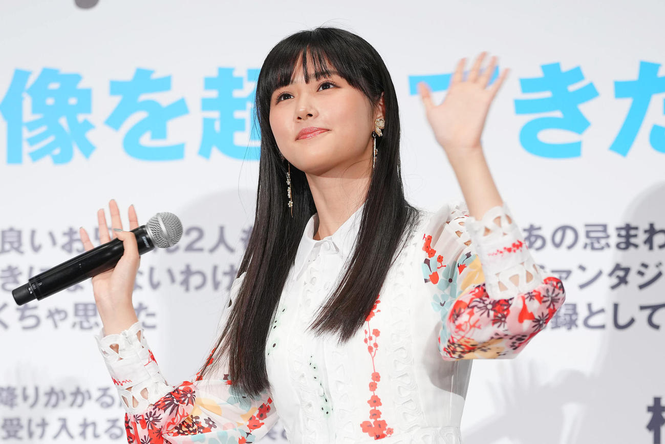 原菜乃華（2022年11月18日撮影）