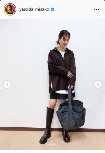 安田美沙子インスタグラムより