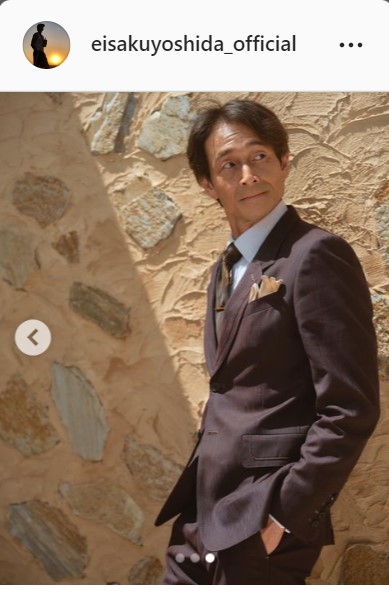 吉田栄作のインスタグラムより