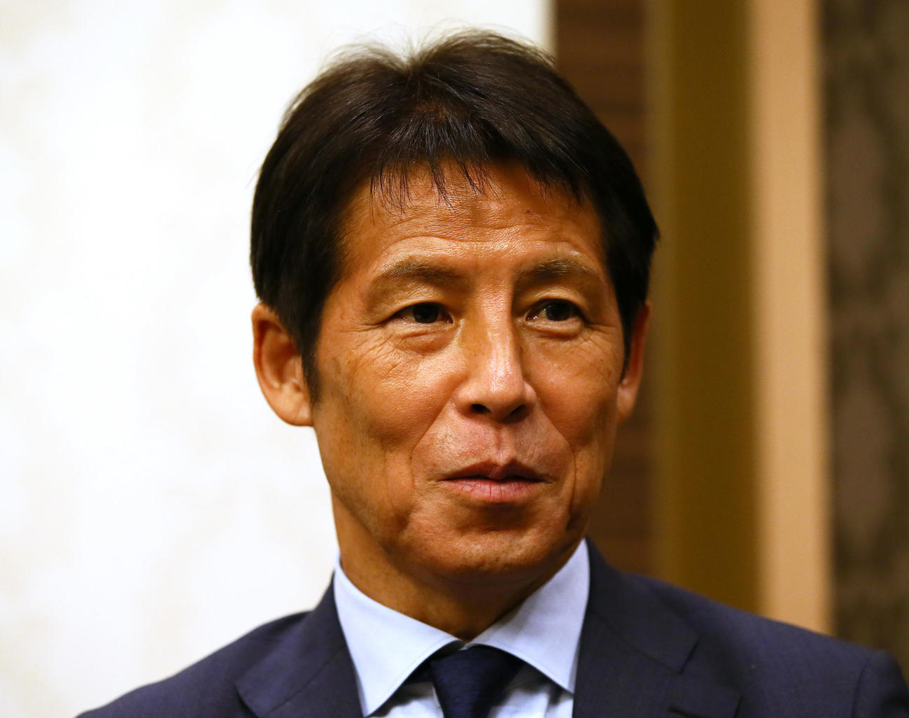 西野朗氏（2019年7月19日撮影）